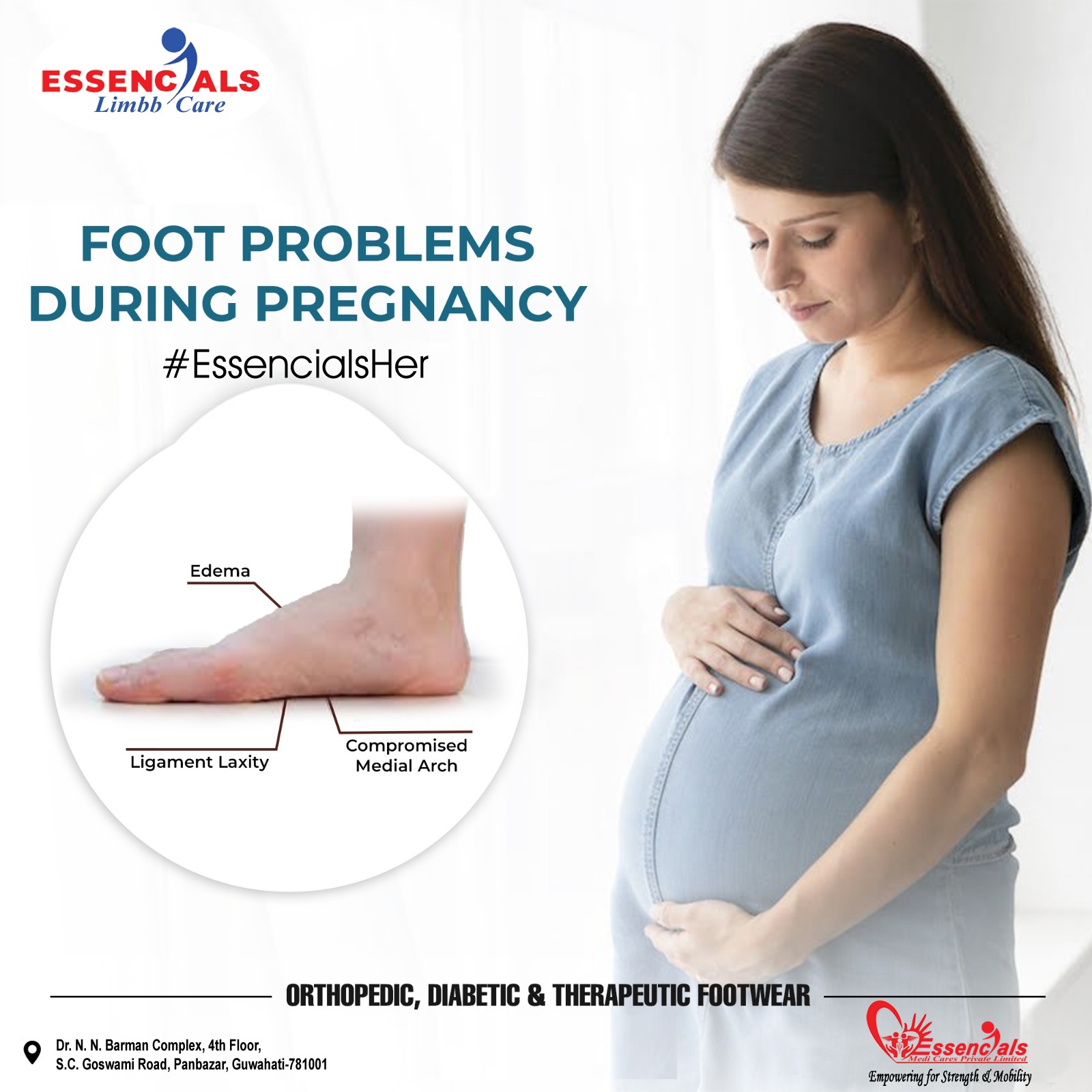 Pregnancy Foot prevent Footwear